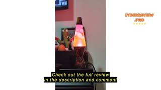 Review Lava Original Lamp - 14.5 Volcanic Crags - Red Wax And Orange Liquid - Home Décor Motion Lig