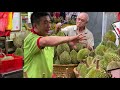 D17 Coffee Durian and Mao Shan Wang (Musang King) Durian at Combat Durian Balestier Singapore