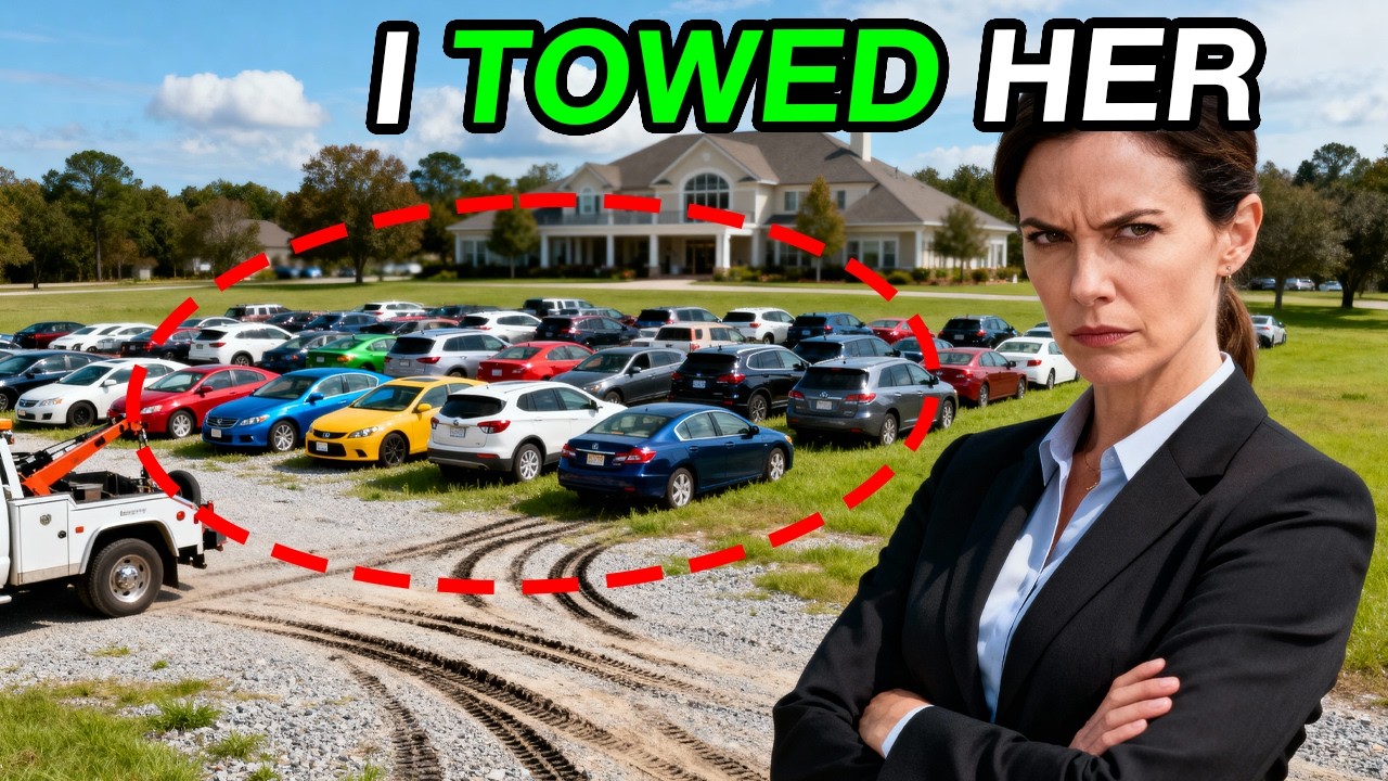 HOA Mega Karen Parked On My Land And Said “Tow Me, I Dare You”… So I Did Exactly That!