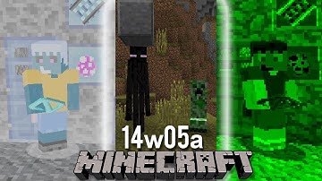 Minecraft: Snapshot 14w05a - Spectate as any Player/Mob, Invisible Blocks, and Pimped-Out Minecarts!