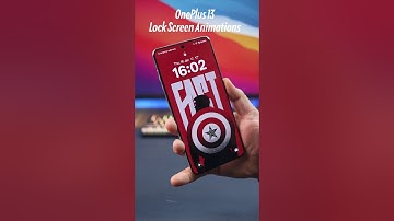OnePlus 13 Lockscreen Animation ❤️🔥