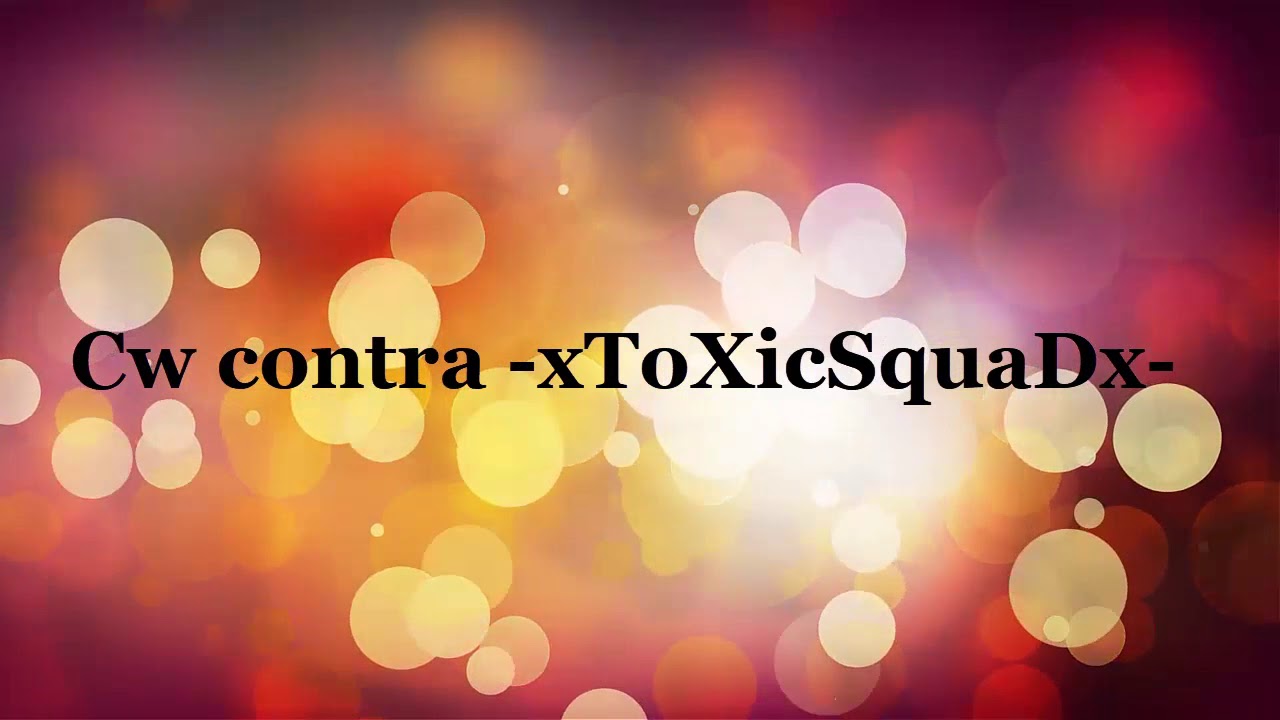 Cw -BeautifuL VS FrancoTiradores69 & -xToXicSquaDx- :3