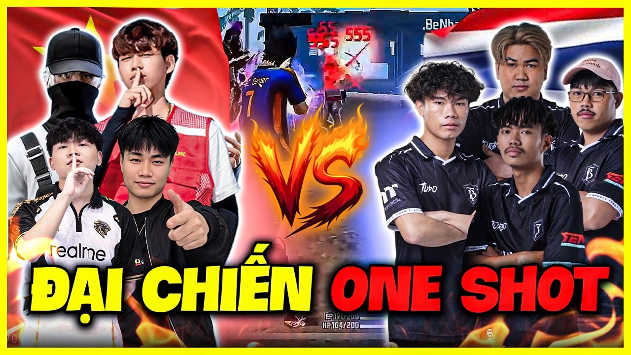Trận Đấu Lịch Sử Việt Nam vs Thái Lan Ai Là Nhà Vua One Shot !!!