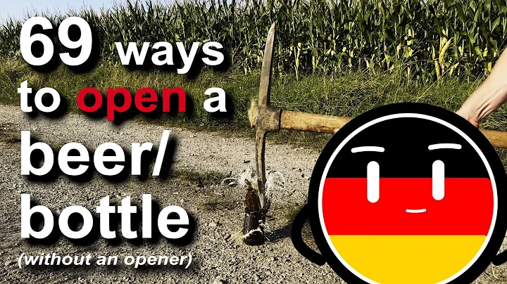 69 Ways to Open a Beer/Bottle WITHOUT an Opener| HowToGerman