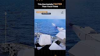 This Naval Gun Installs in Just One Hour #military