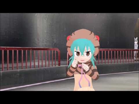 [けもフレMMD]ツチノコがお願いダーリン踊ってみた[リクエスト動画]