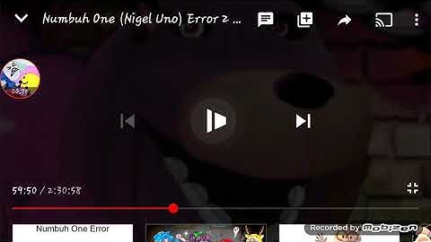 The Funniest Jumpscare in Numbuh One Error.... XD