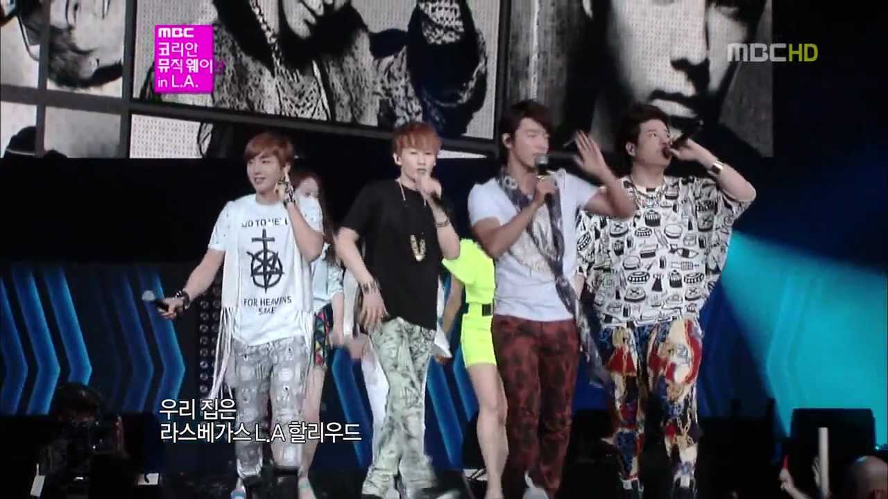 [120719] Super Junior feat f(x) - Oops! SMTOWN LA