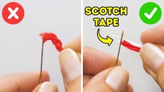 27 SEWING HACKS TO MAKE YOUR LIFE EASIER
