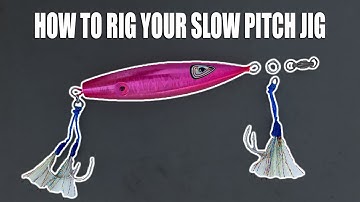 How to Rig a SLOW PITCH JIG the Right Way
