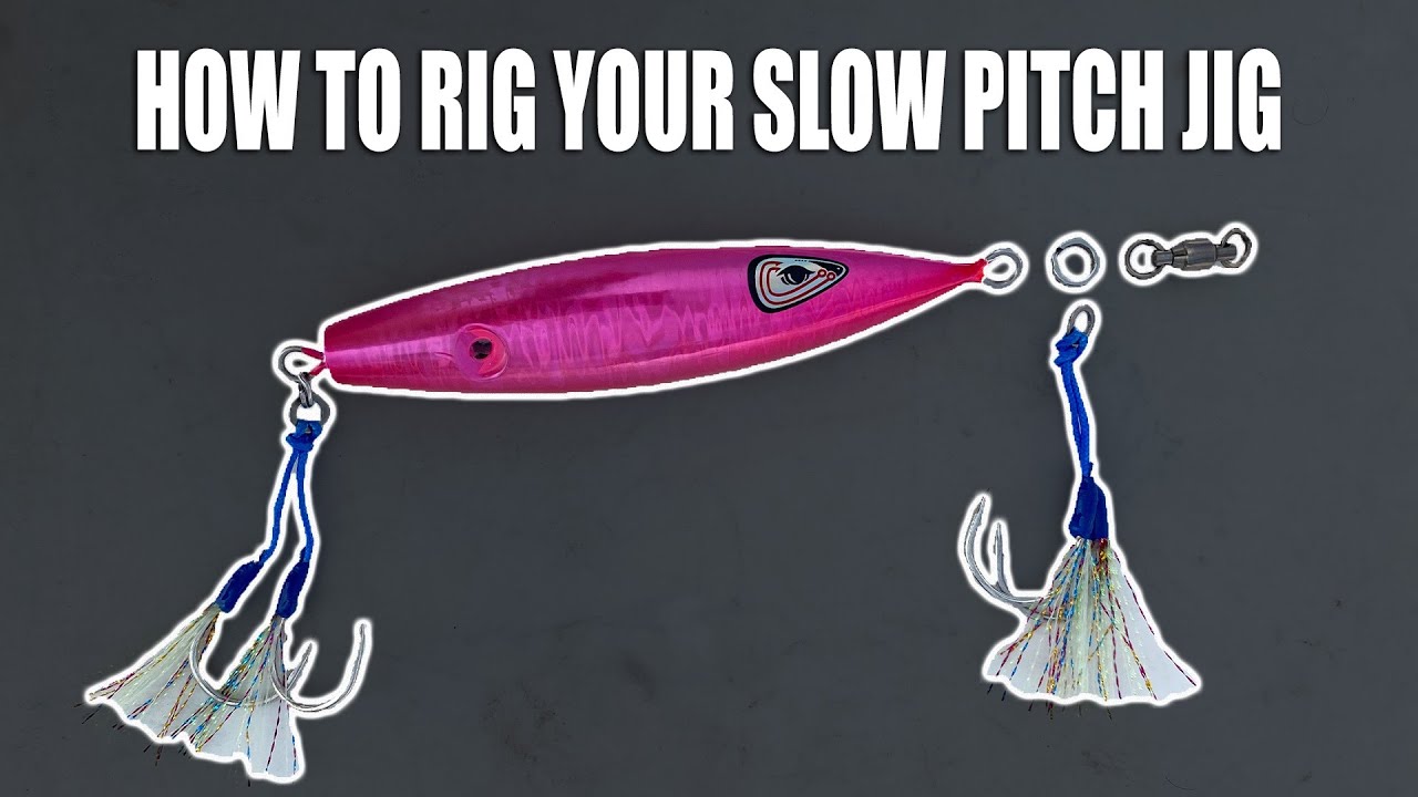 How to Rig a SLOW PITCH JIG the Right Way 