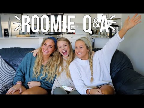 Q&A WITH MY COLLEGE ROOMIES! Fights, friends, + advice!