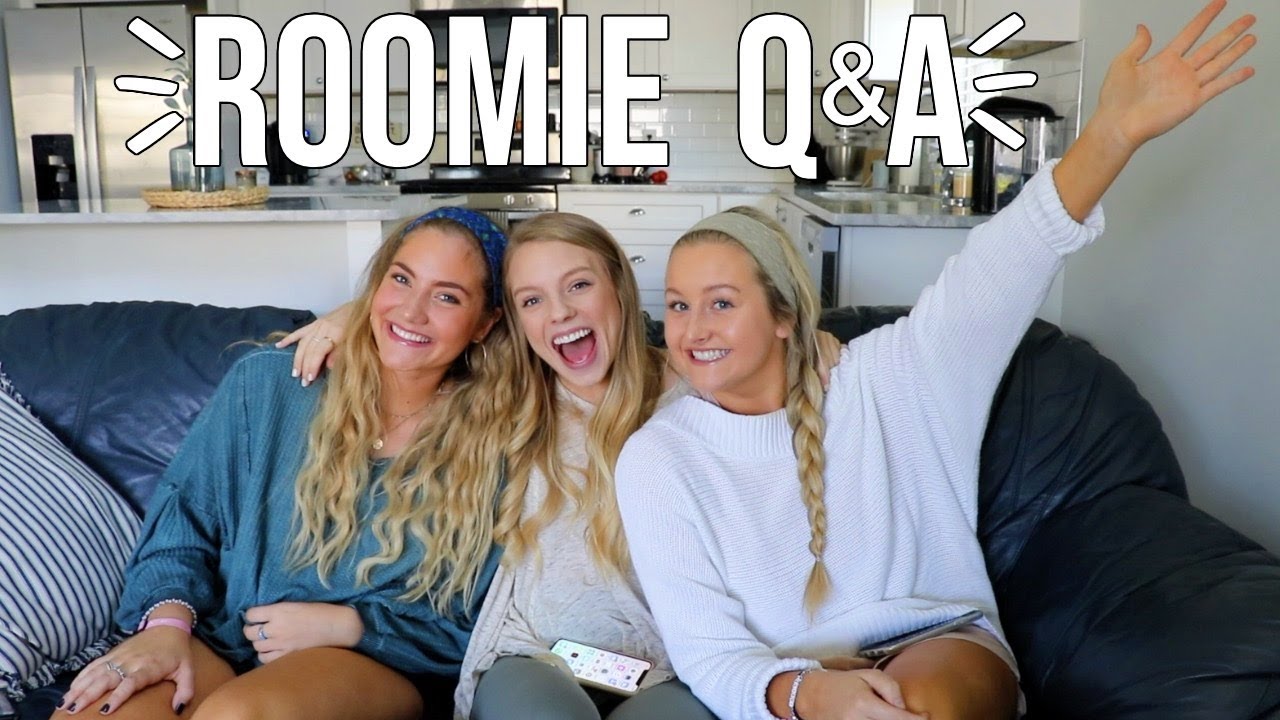 Q&A WITH MY COLLEGE ROOMIES! Fights, friends, + advice!