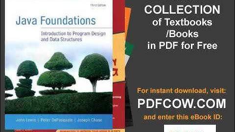 Java Foundations 3rd Edition