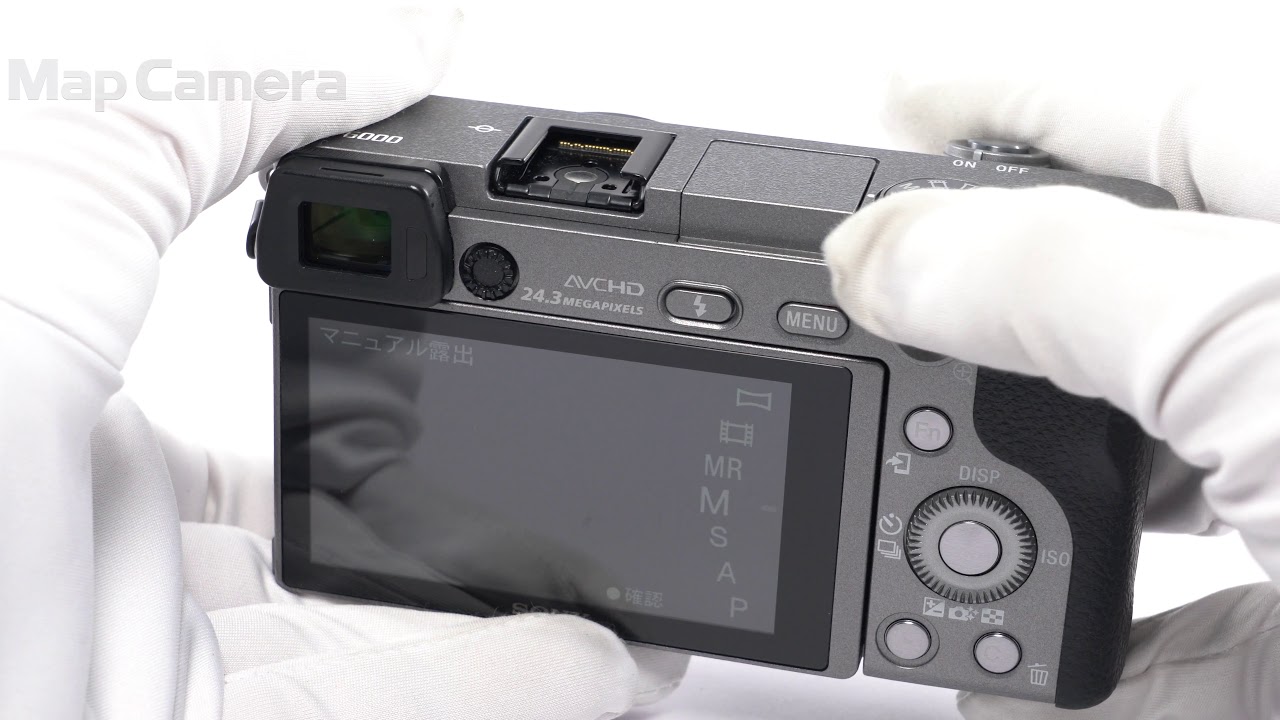 SONY (ソニー) α6000ボディ ILCE-6000 H 難有品 - YouTube