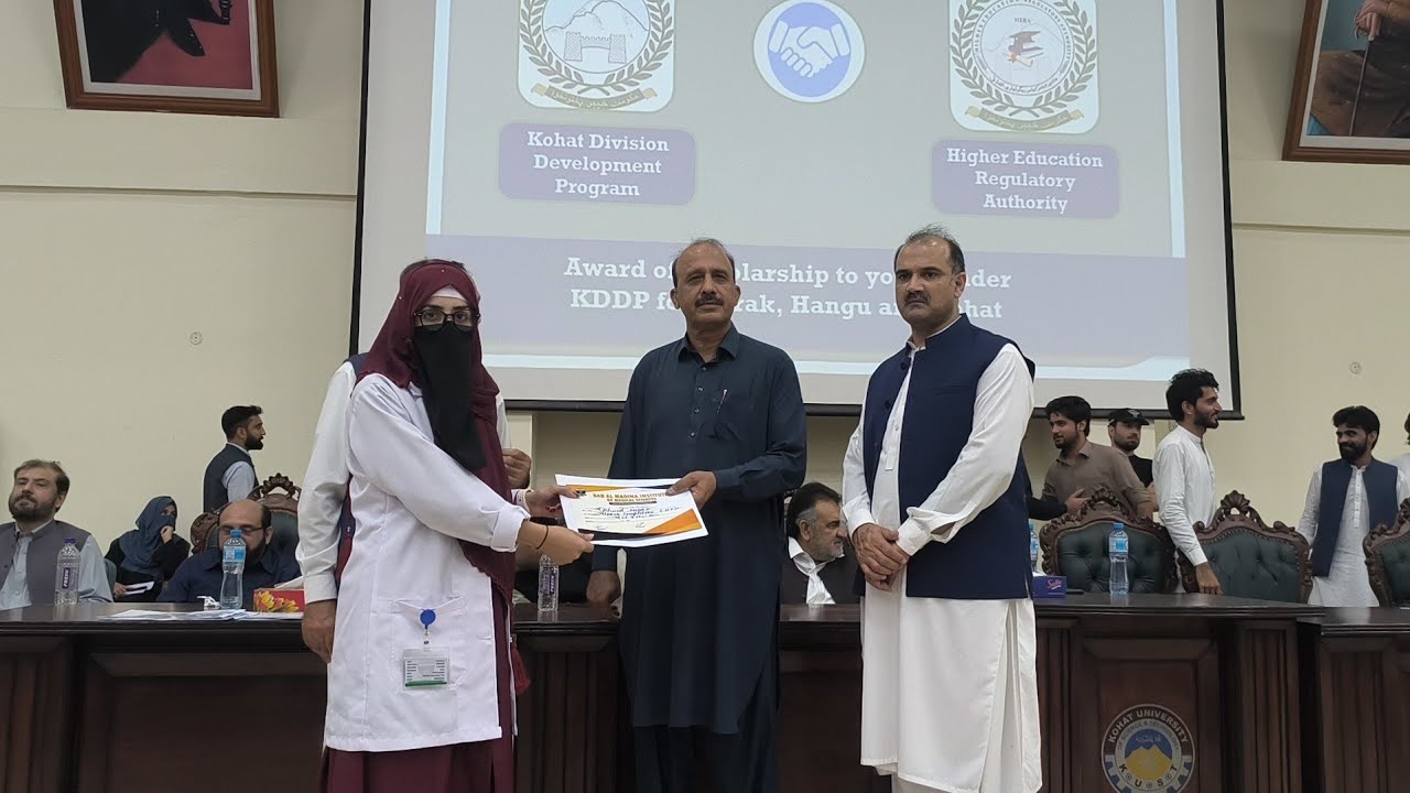 HERA-KDDP Scholarship prize and certificates distribution ceremony at KUST||Report:Fahad Shabeer