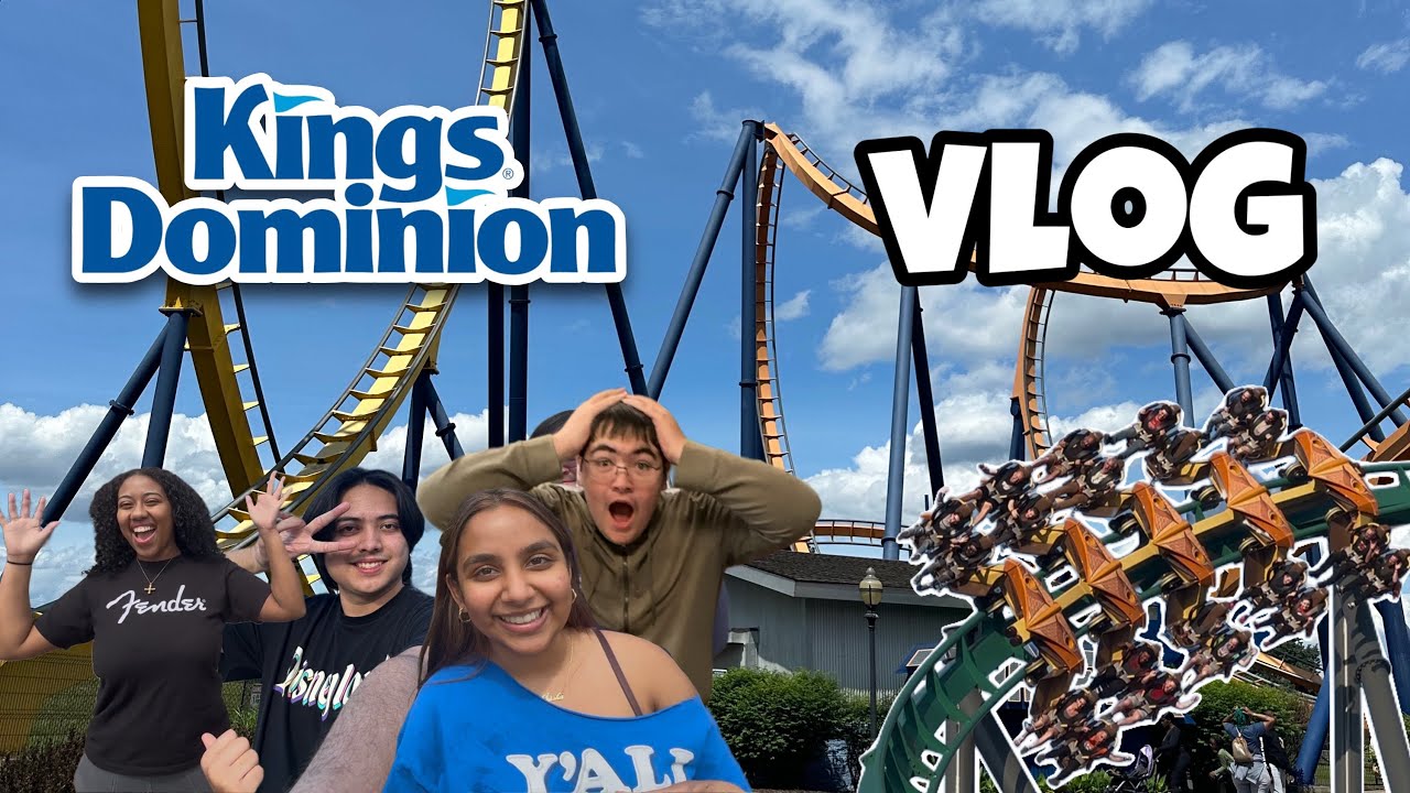 KINGS DOMINION | OPENING DAY VLOG - YouTube