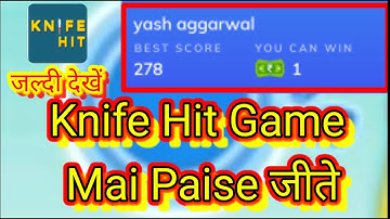 Knife Hit Game Mai Unlimited Score Kaise Banayi / knife Hit Game New Hack Trick / Mxplayer Games🎮👾