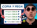 [ESTUPIDAMENTE FÁCIL] Gana Dinero a Tu Cuenta de PayPal Solo Copiando y Pegando Contenido en 2023