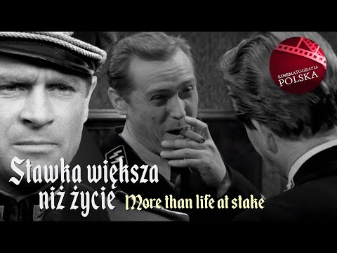 STAWKA WIĘKSZA NIŻ ŻYCIE odcinek 8 | Hans Kloss | kultowe polskie seriale | angielskie napisy