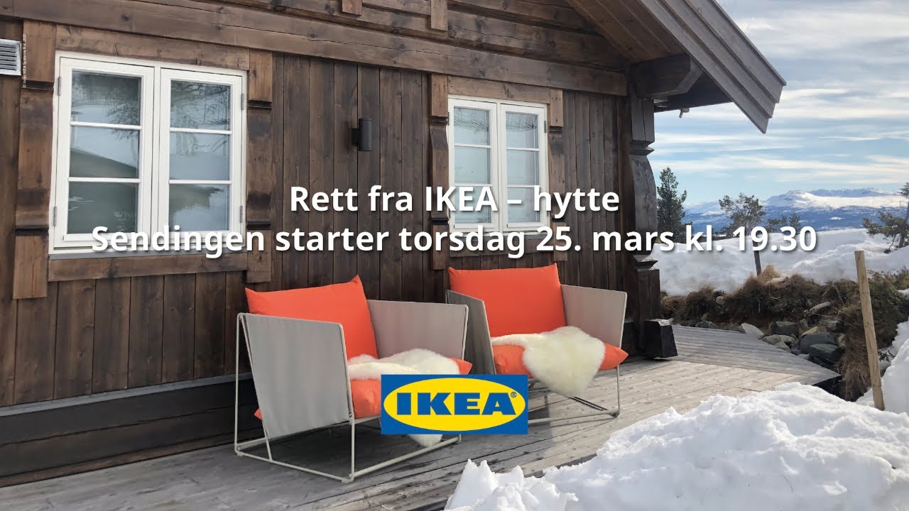 Inspirasjon til vinterhytta | Rett fra IKEA | IKEA Norge