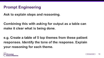 NYULH AI Studio Prompt Engineering III