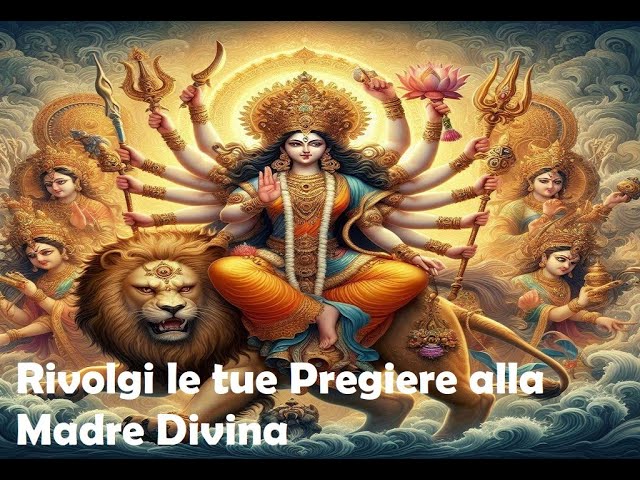 RIVOLGI LE TUE PREGHIERE ALLA MADRE DIVINA