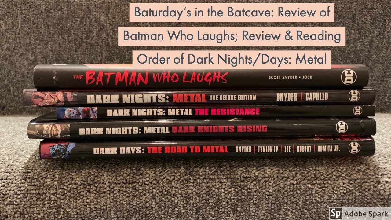 Baturdays in the Batcave - Review: The Batman Who Laughs; Metal Review & Reading  Order - YouTube