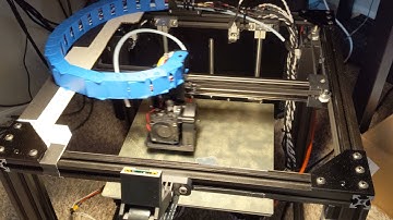 Ender 5 CoreXY conversion 210mm/s 10k first motion test