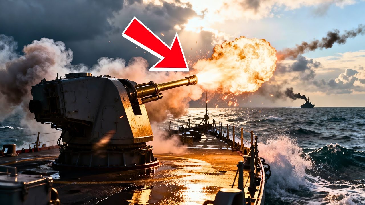 U.S. Navy 20mm, 25mm, 30mm & 40mm Naval Gun Fire Compilation!