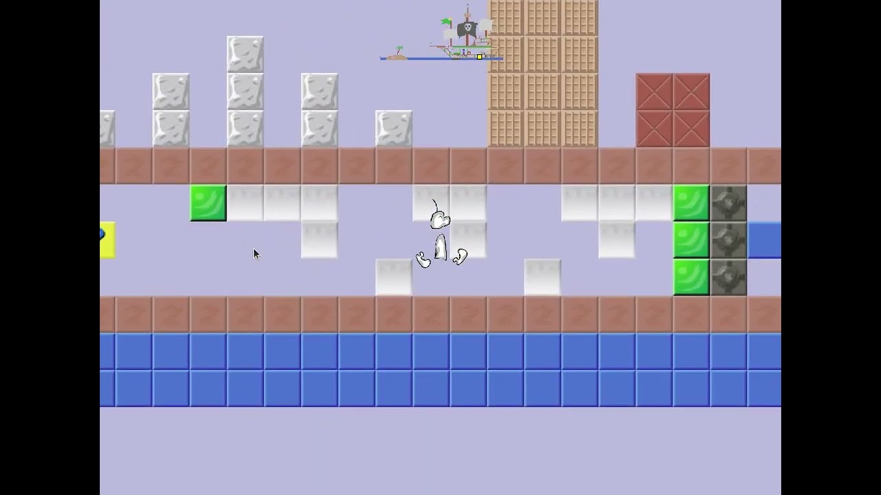 Platform Racing 2 Recreated in C, Part 14 - Map and Razor Blade level