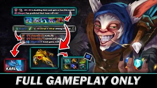 BKB DoubleDown Meepo Against Full Counter! AoE stuns, Silences, Magic, and Burst -Meepo Gameplay#740