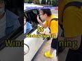 Cleaning Glass vs Cleaning Glass😂 #funnyshorts #funny #Celine_MissBunBun