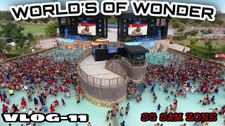 WATER PARK || WORLDS OF WONDER NOIDA || DELHI WATER PARK || VLOG 11 || SG SAM ZONE