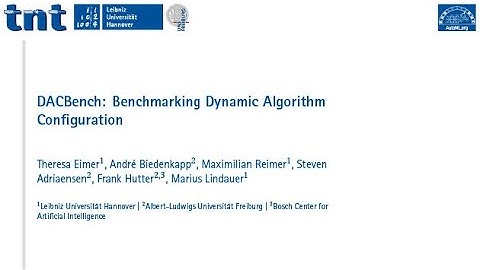 DACBench: Benchmarking Dynamic Algorithm Configuration | IJCAI 2021