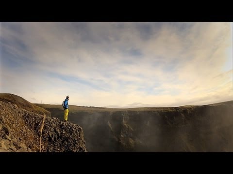GoPro HD: Matthias Giraud - B.A.S.E. Jumping in Iceland