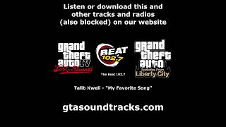 GTA IV: TLaD &amp; GTA: EFLC - The Beat 102.7 | Talib Kweli - "My Favorite Song"