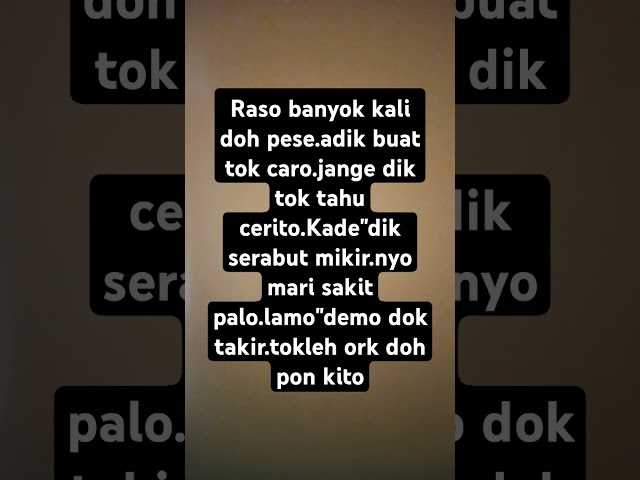 lirik lagu adik jando Abe dudo silah kan dihafalkan (bagi yg blm bs) class=