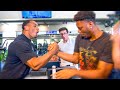 Unexplainable Arm Break in Arm Wrestling with Larry Wheels!