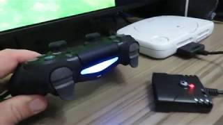 Adaptador de Controle Playstation PS3/PS4 para PS2/PS1/PC Brook Game Controller Super Converters