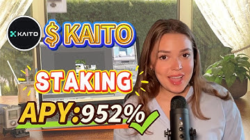 Stake KAITO for Massive Gains! Bull Market Strategy with 952% APY Farming