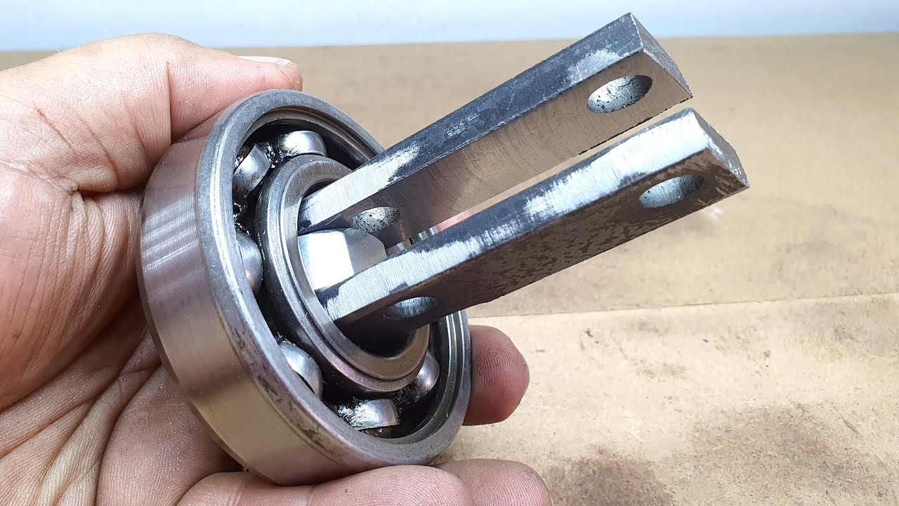 DIY Bender Of Steel Ball Bearing Great Metal Project Rulman Ile 