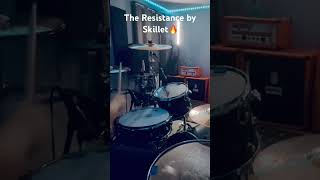 Skillet-The Resistance drum cover  #drumcover #drums #homestudio #rockstar