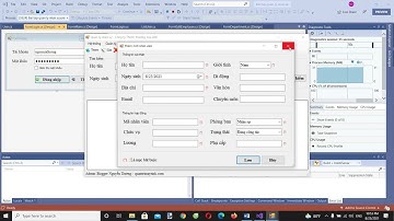 Lập trình phần mềm quản lý nhân sự C# Winform - Bài 0: Giới thiệu