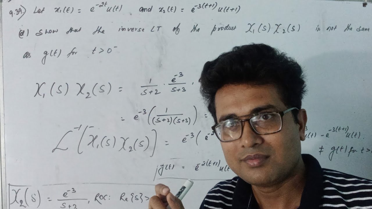 LT 43 I Solution Of 9 39 Of Oppenheim Unilateral Laplace Transform LT 43 I Solution Of 9 39 Of Oppenheim Unilateral Laplace Transform