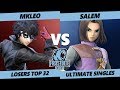 Frostbite 2020 SSBU Losers Top 32 - MkLeo (Joker) Vs MVG | Salem (Hero, Dark Samus) Ultimate Singles