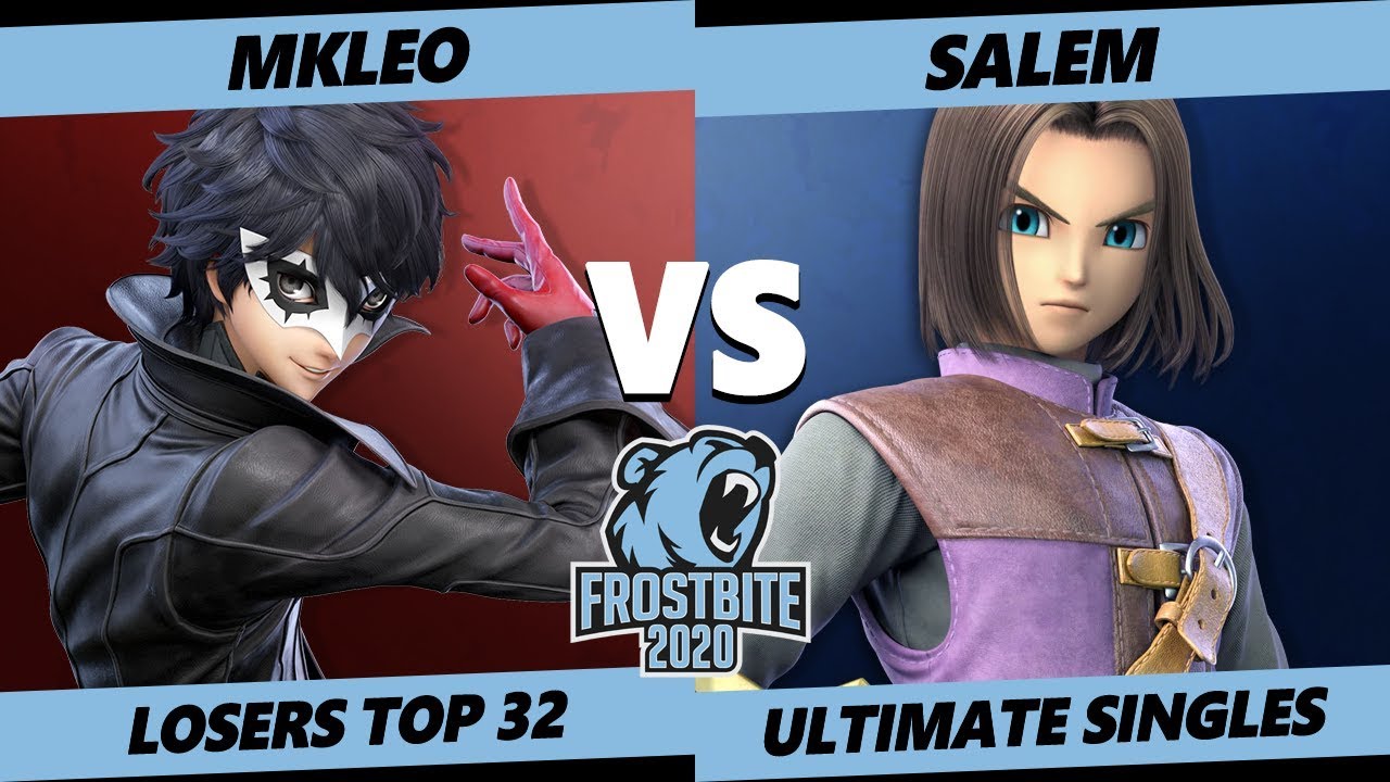 Frostbite 2020 SSBU Losers Top 32 - MkLeo (Joker) Vs MVG | Salem (Hero, Dark Samus) Ultimate Singles