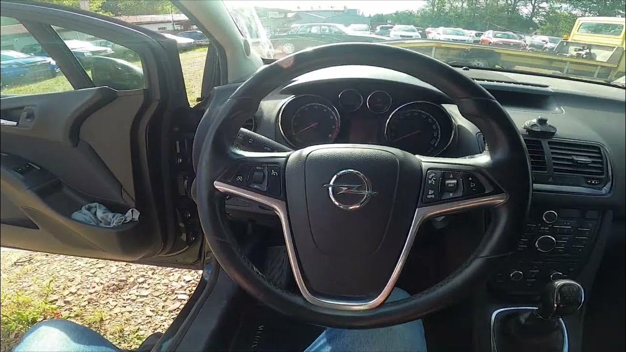 How to Unlock the Hood in Opel Meriva II ( 2010 2017 ) Open