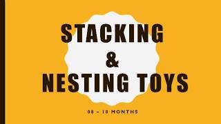 Stacking and nesting toys