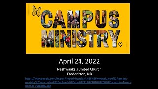 Nashwaaksis United Church Worship Service - April 24, 2022